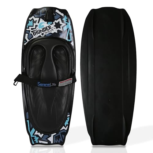SereneLife Tavola da Surf Kneeboard con Gancio e Cinghia per Bambini e Adulti, Sport Acquatici e Ideale per Attività in Barca, Waterboarding, Boogie Boarding in Ginocchio e Knee Surf : Amazon.it: Sport e tempo libero