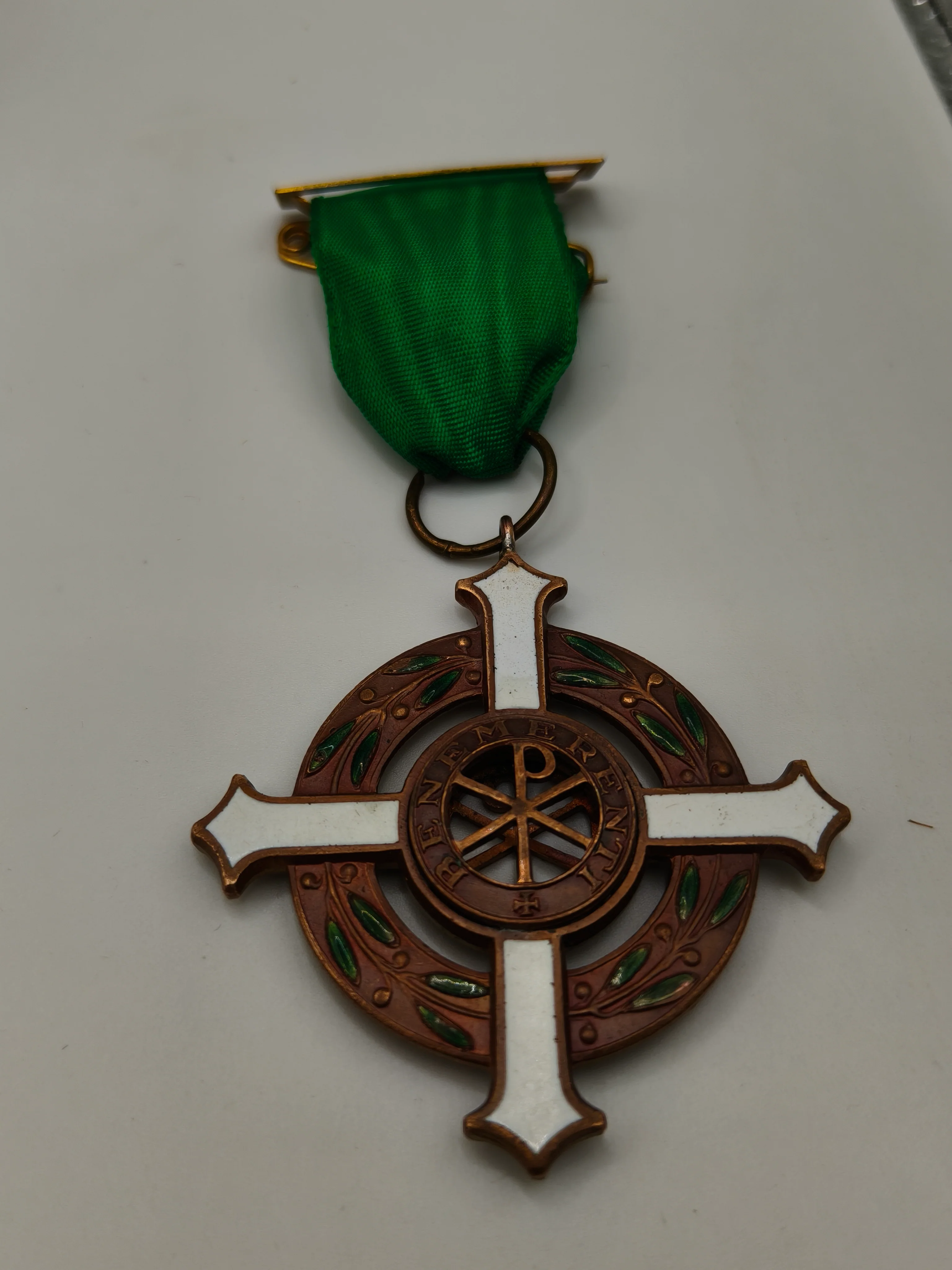 Medalla orden vaticano Portugal