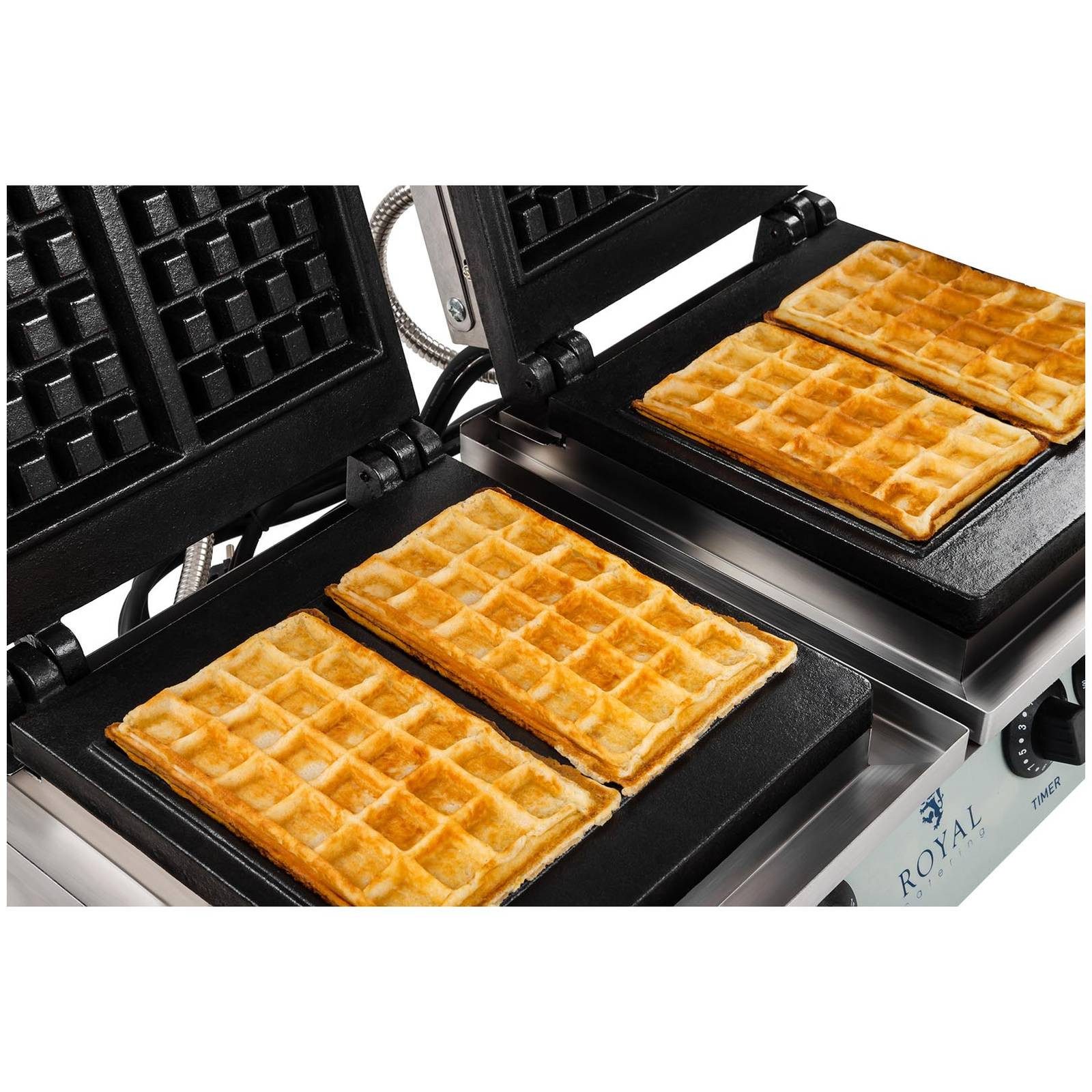 Waffeleisen Doppelwaffeleisen Elektro Waffelautomat Waffelgerät Belgische Waffel