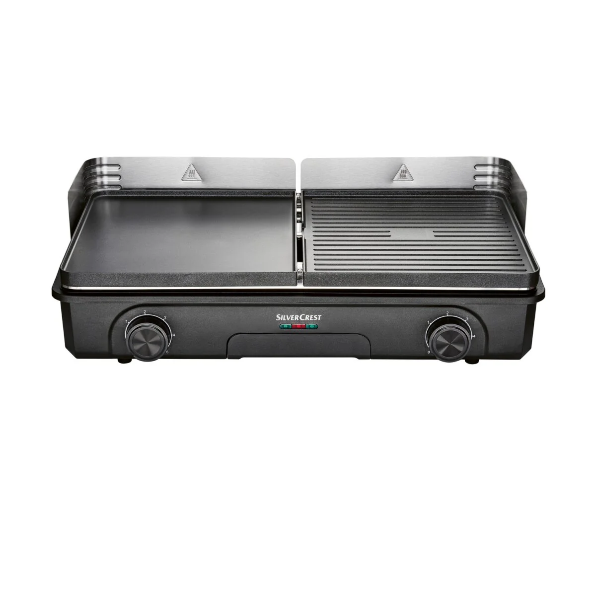 SILVERCREST? KITCHEN TOOLS Tafelgrill ?STG 2200 A1?, met twee afzonderlijke grilloppervlakken - B-keus als nieuw