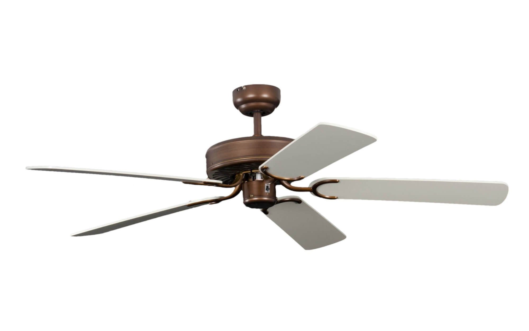 Deckenventilator Deckenventilator Potkuri Bronze / Weiß