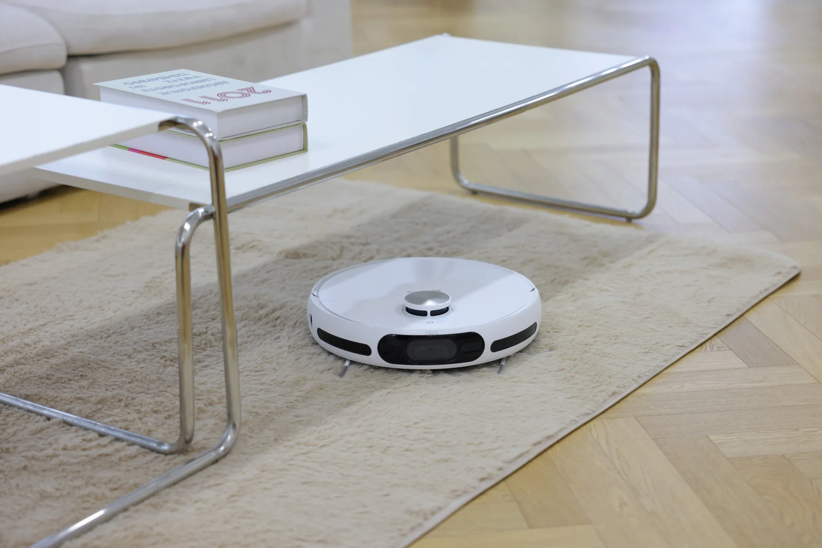 Ezviz RS20 PRO Robot Aspirapolvere Lavapavimenti Wi-Fi 7200Pa Bianco