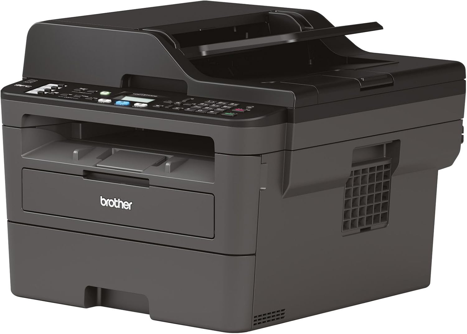 Brother MFC-L2835DW | 4-in-1-Multifunktionsdrucker (Drucken/Scan/Kopieren/Faxen) Laserdrucker Monochrom – WLAN & Ethernet – Dokumentenzuführung (ADF) für 50 Blatt – Druckgeschwindigkeit von 32 Seiten