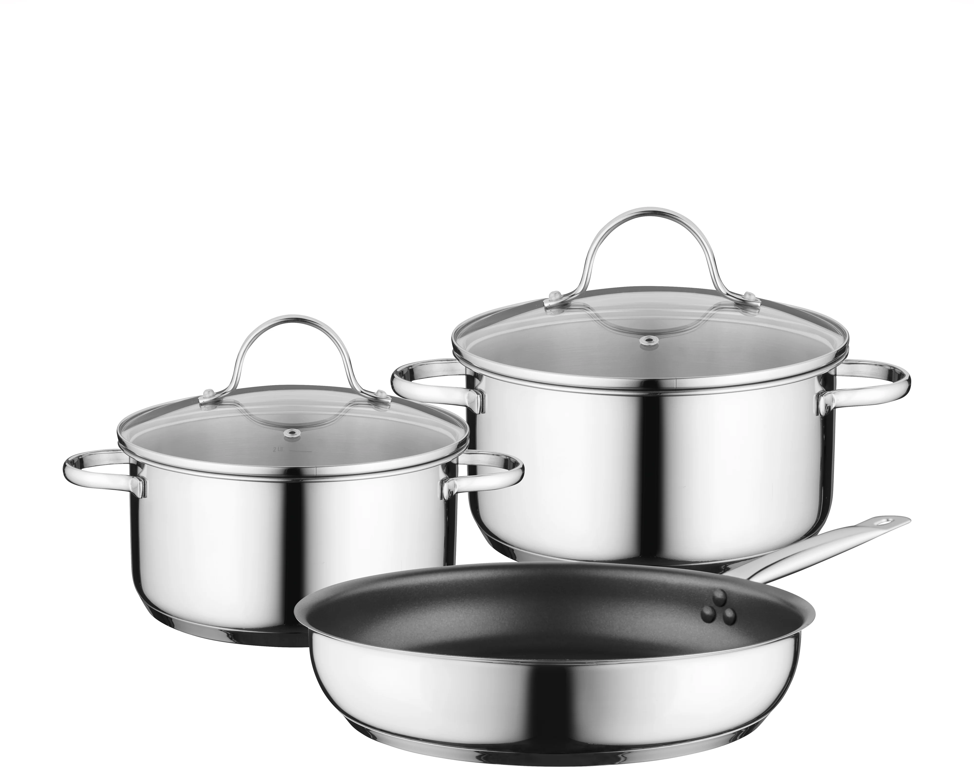 2025 Set de cocina Bosch HEZ9SE030, 3 piezas – Compatible con placas de inducción