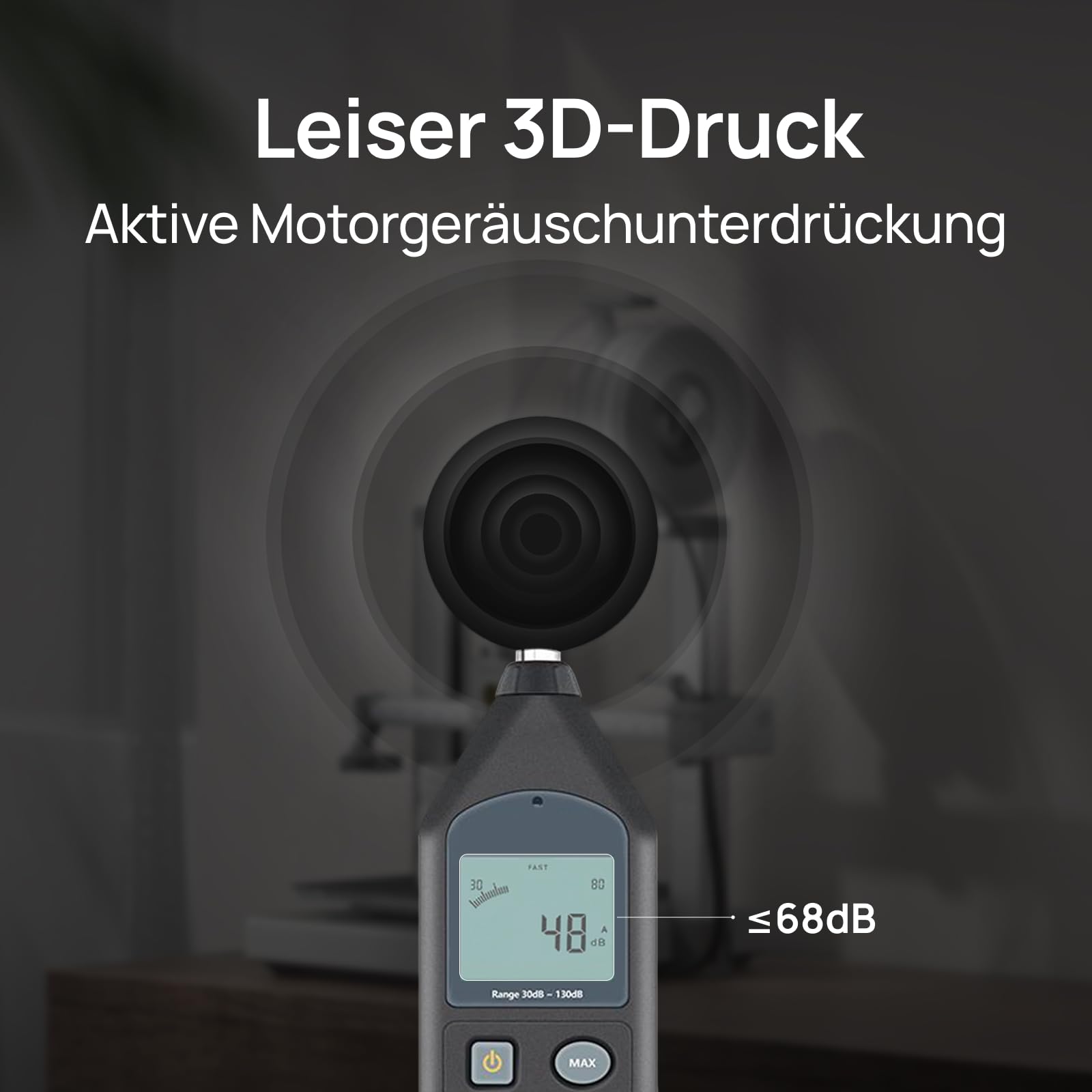 FDM-3D-Drucker A1 Combo mit AMS lite Mehrfarbdruck 500 mm/s 10.000 mm/s² automatische Kalibrierung LED-Lampen-Set Touchscreen
