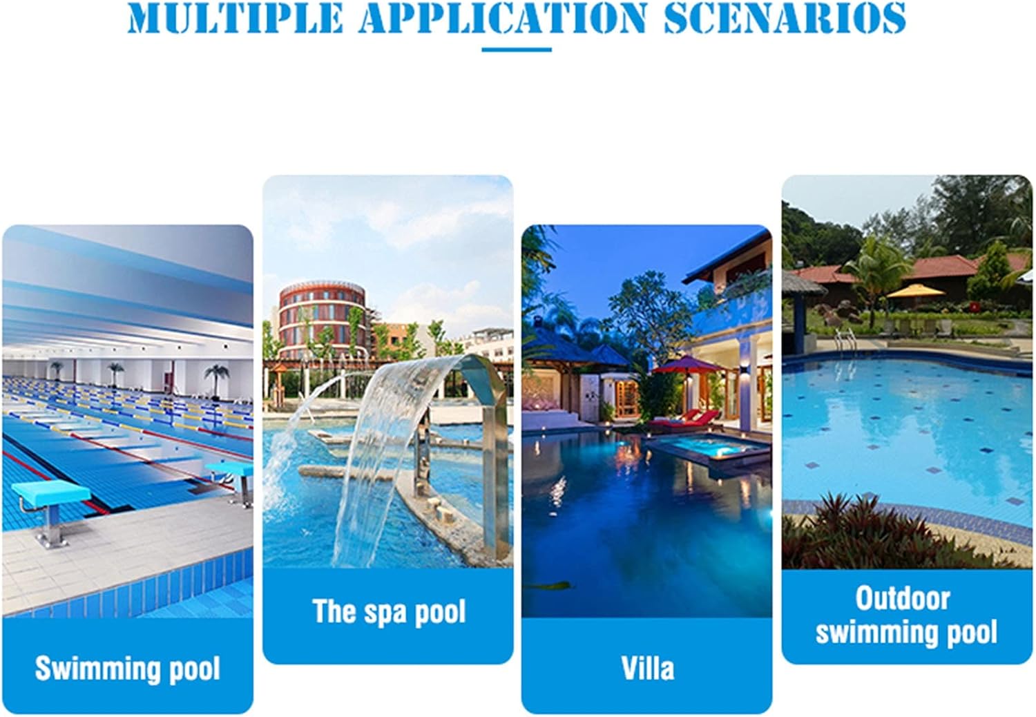 LED-Poollampe, Par56 Vertiefte Unterwasserbeleuchtung, Oberfläche Aus Edelstahl 12V Wasserdicht IP68 für Ober- und Unterirdisches Schwimmbecken(RGB + Fernbedienung,12W)