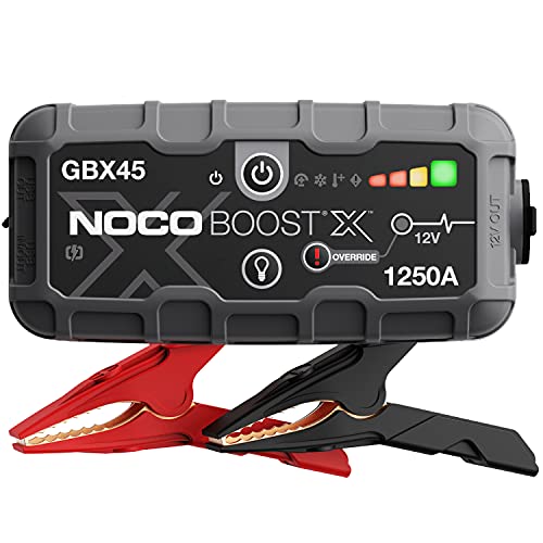 NOCO Boost X GBX45: Avviatore di Emergenza al Litio UltraSafe da 1250A 12V per Veicoli con Motori a Benzina fino a 6,5 Litri e Diesel fino a 4,0 Litri : Amazon.it: Auto e Moto