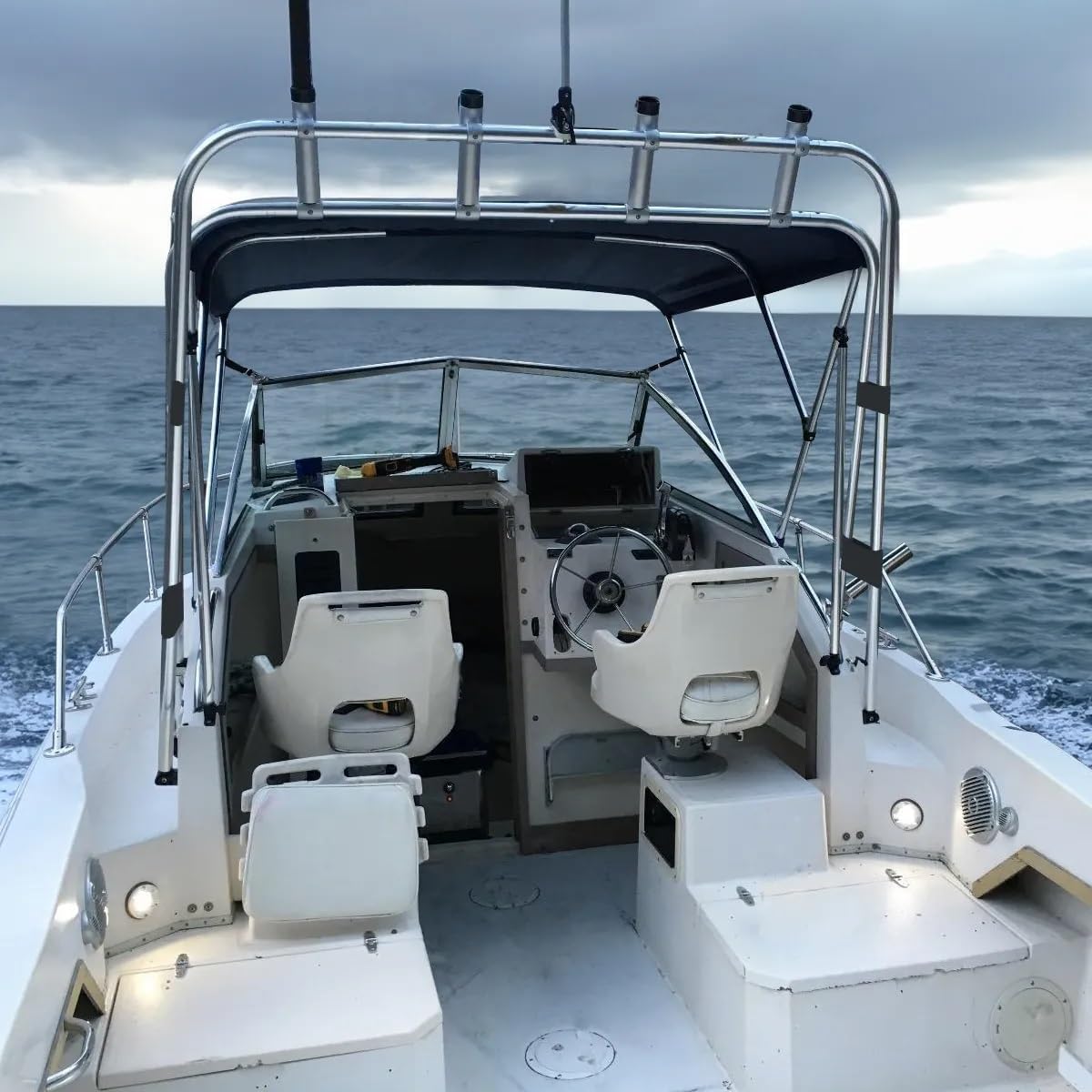 Oceansouth Klappbares Angelrutenrack Aluminium