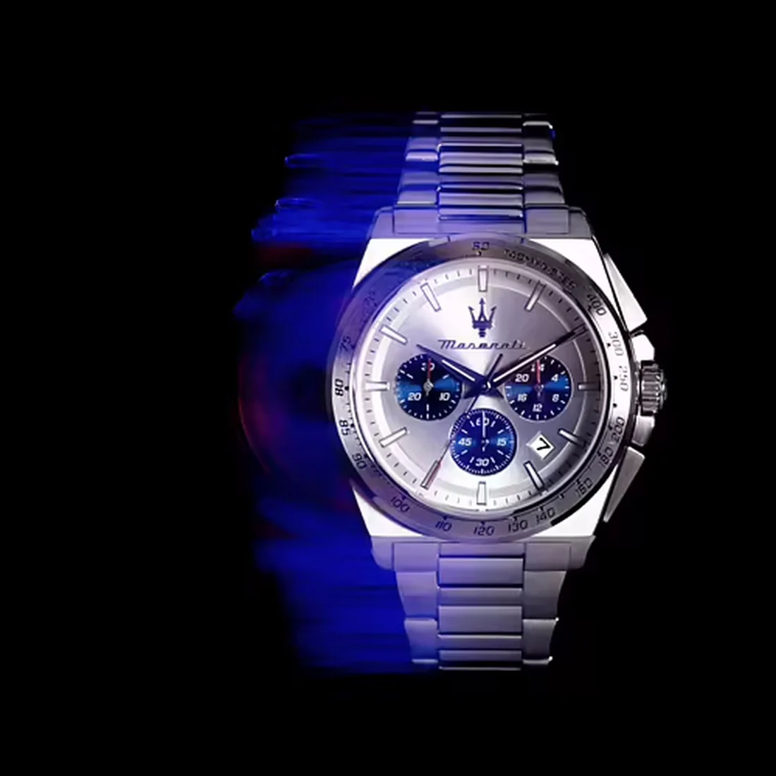 Orologio Maserati Velocit�� crono quadrante bianco R8873652007