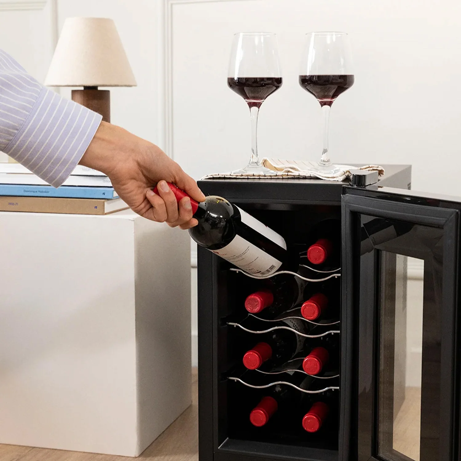 Cantinetta Vino Frigo Per 8 Bottiglie Di Vino 25L