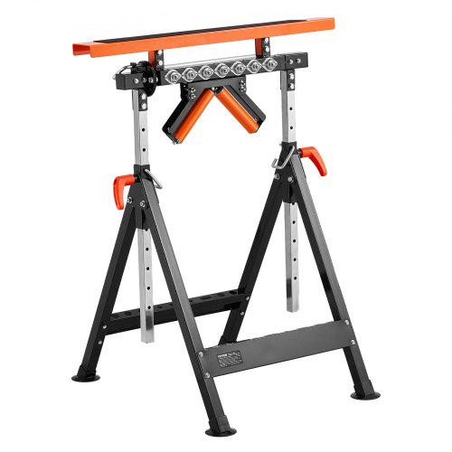 VEVOR Rollenbock Rollenständer verstellbar 84-127cm Arbeitsbock faltbar 200kg