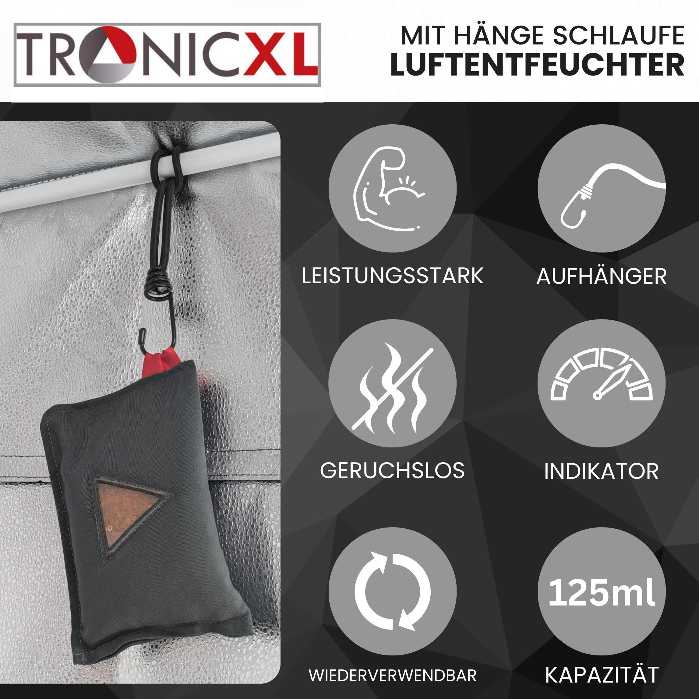 Granulat-Luftentfeuchter Luftentfeuchter Feuchtigkeitsabsorber wiederverwendbar Hänger Granulat