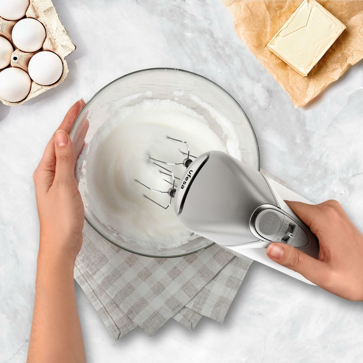 Handmixer Handrührer Mixer UFESA 70306099 Weiß