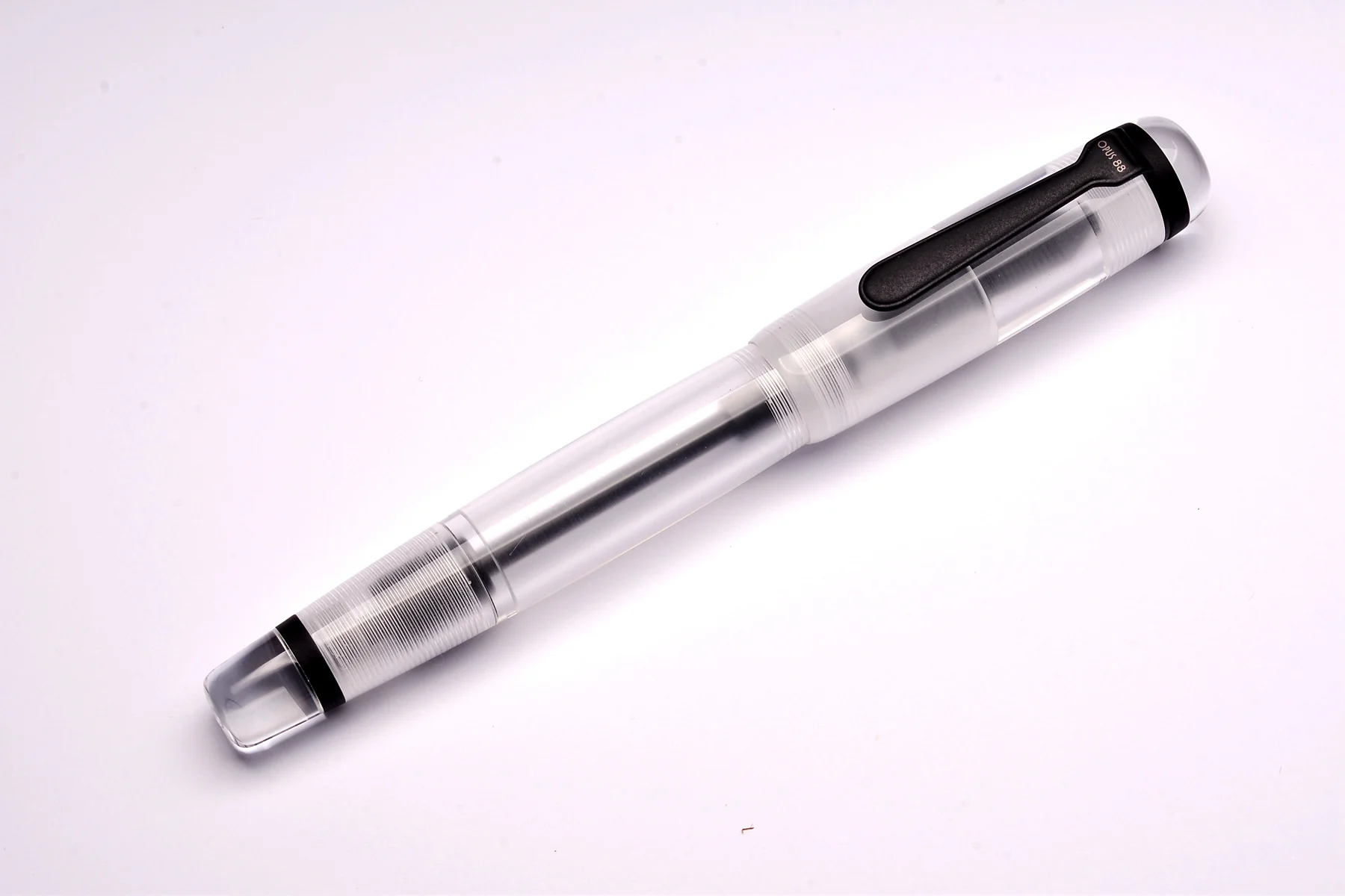 Opus 88 Omar Fountain Pen Clear Demonstrator