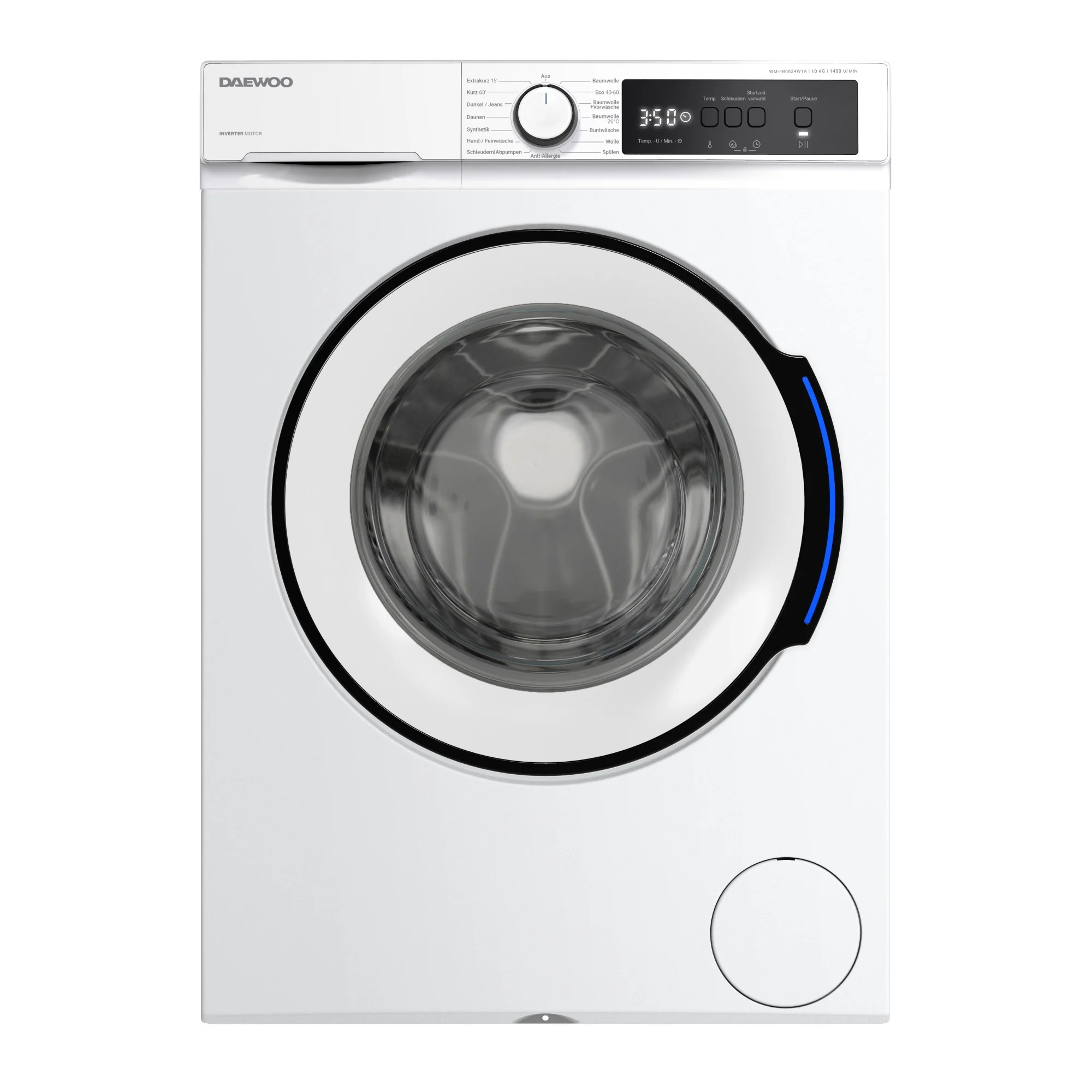 Daewoo Waschmaschine 10kg, WM-FB0634W1A