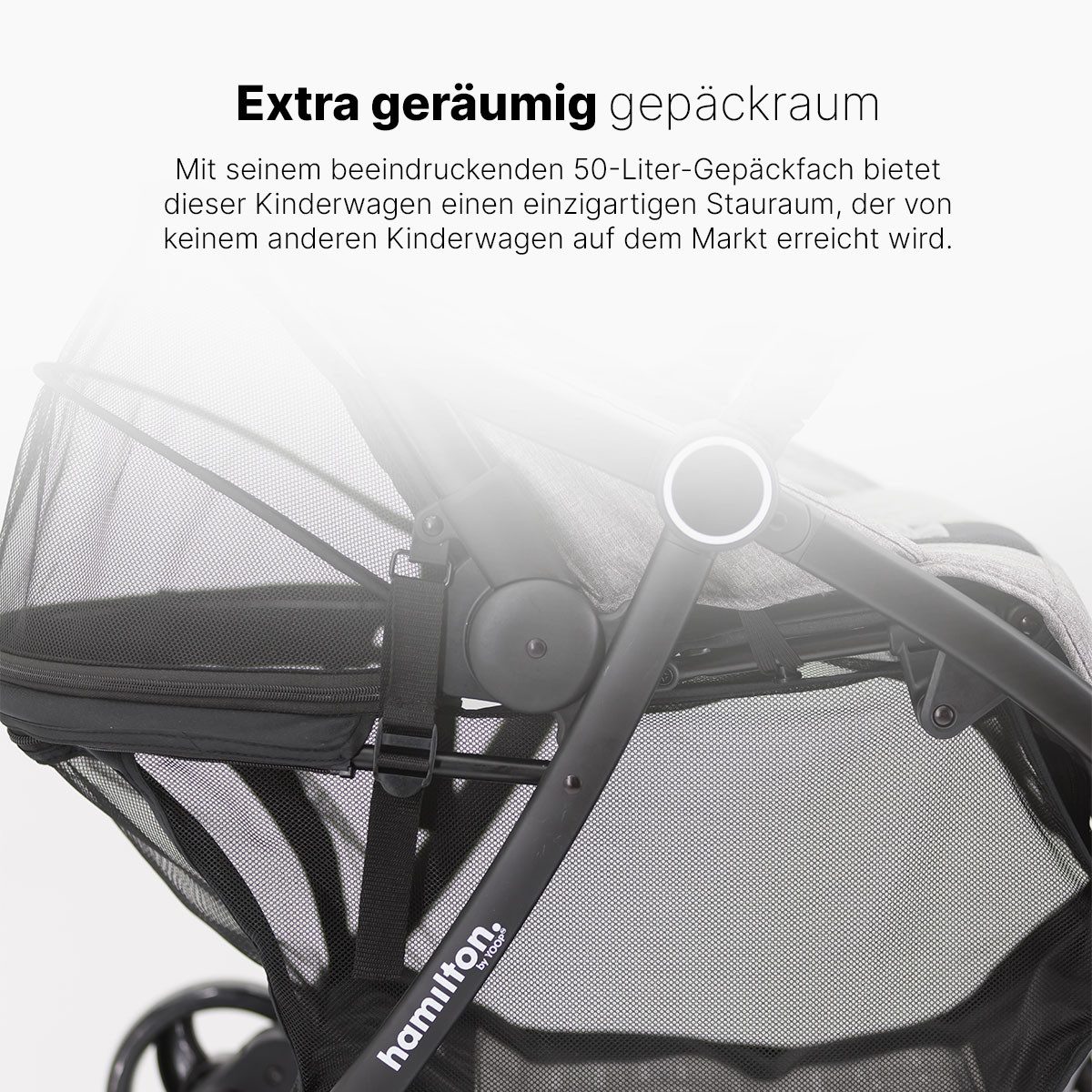 Kombi-Kinderwagen XL Kinderwagen – Premium Buggy mit MagicFold™ - Leicht und wendig
