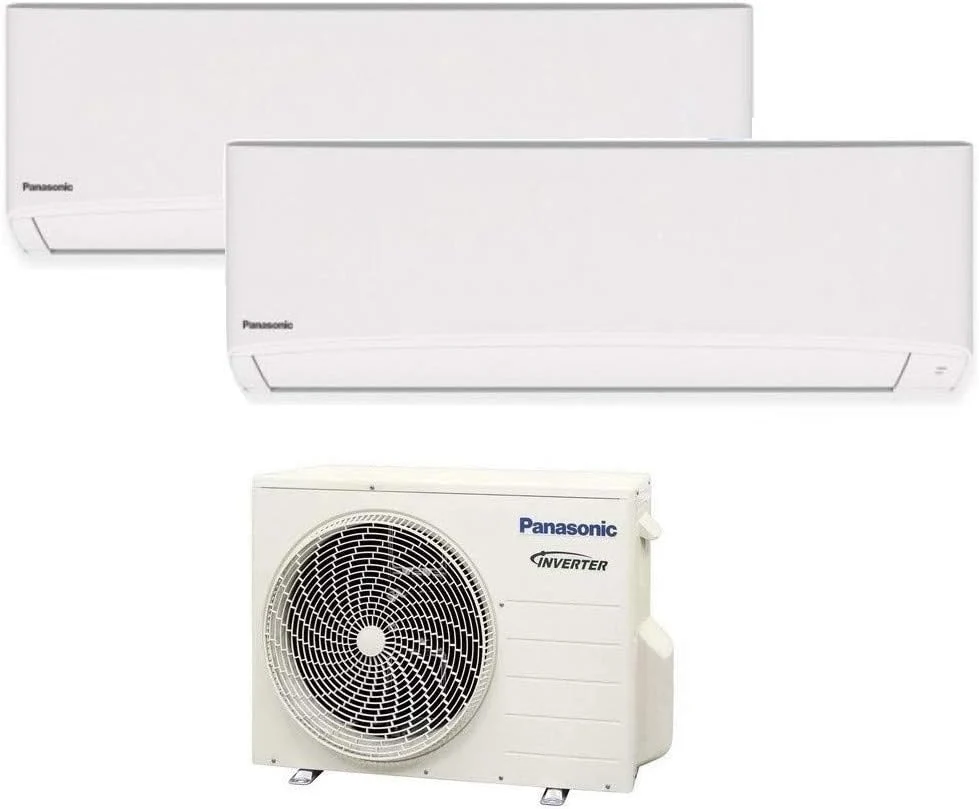 Dual-Split-Klimaanlage TZ-Serie R32 PANASONIC 9000+9000, Integriertes WiFi