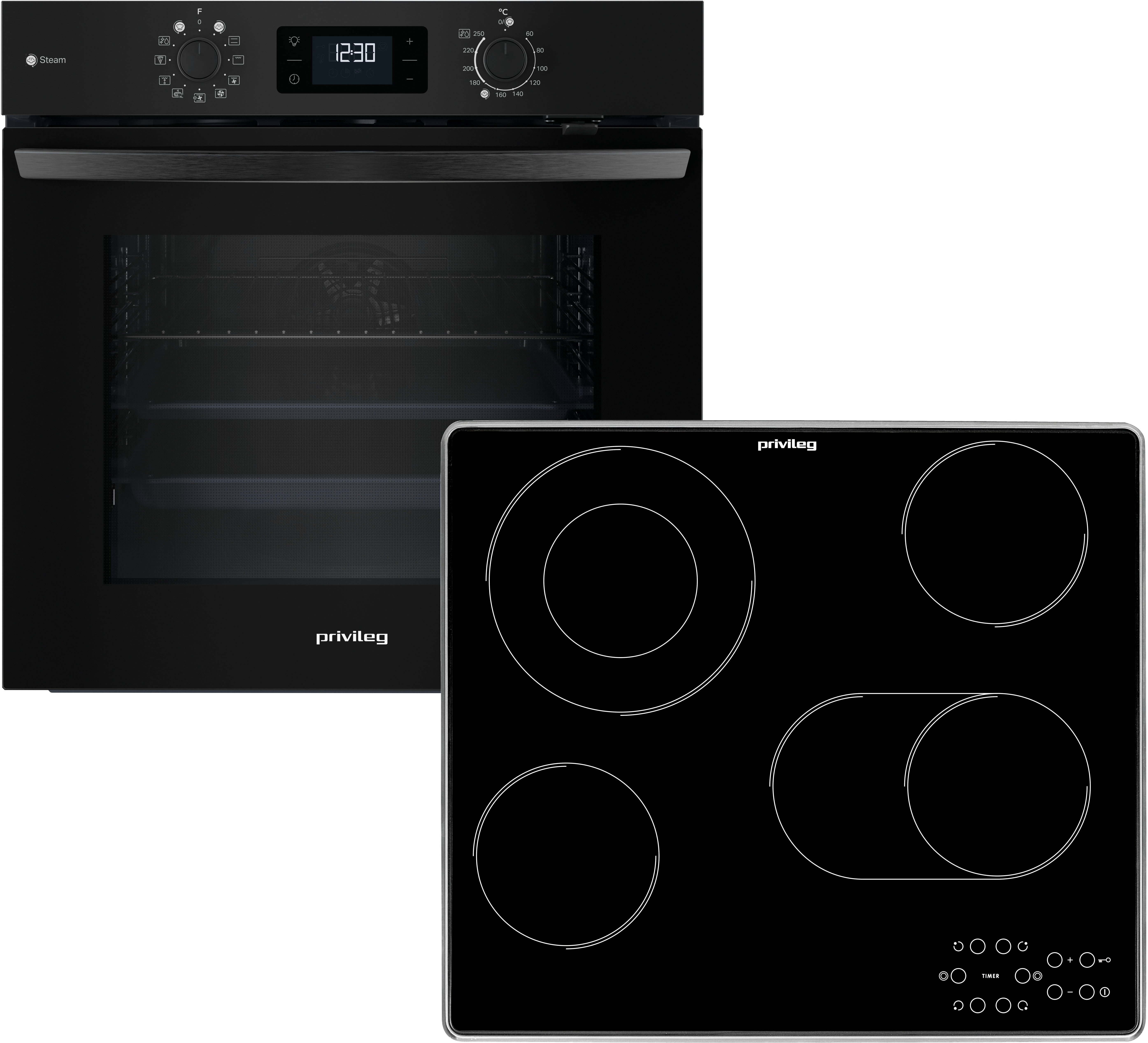 Backofen-Set BAKO Turn&Go Steam 420