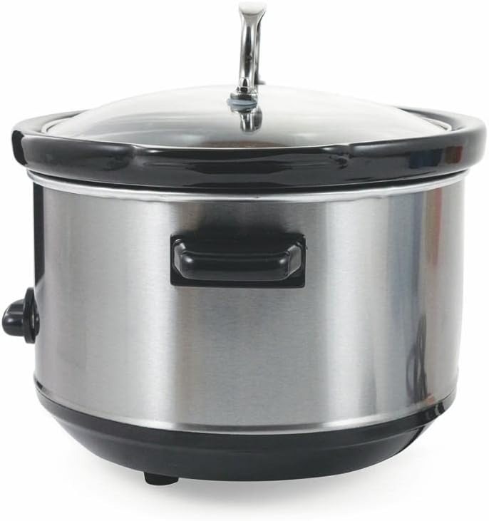 Galileo Casa 2187876 pentola elettrica Slow Cooker 3.5lt 200w Acciaio, Argento