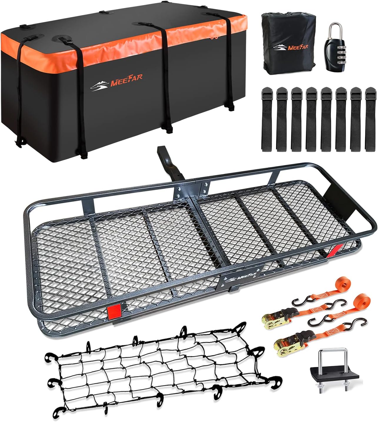 Roof Rack Carrier Basket Universal Rooftop 51