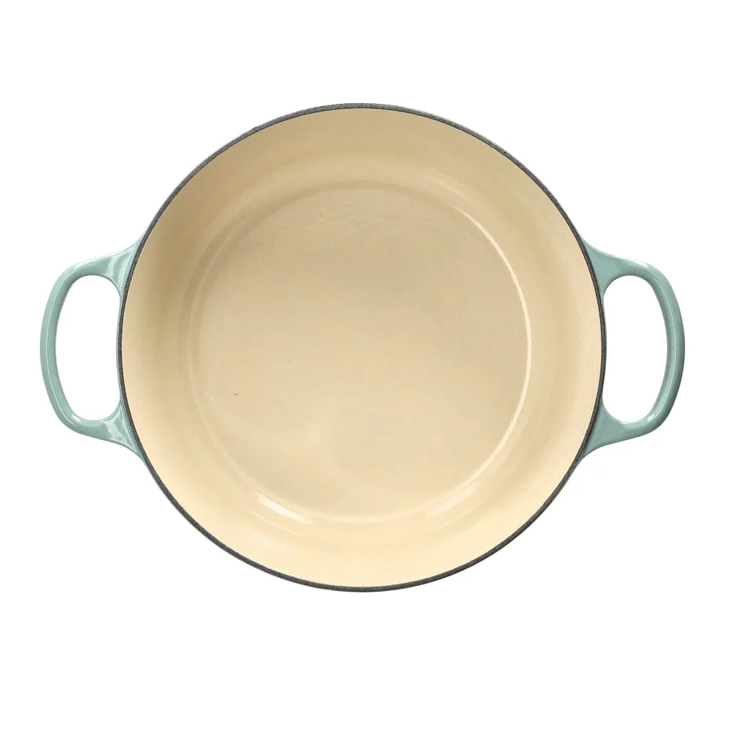 2025 Le Creuset - Cazuela redonda Signature color Sea Salt 24 cm 4,2 l
