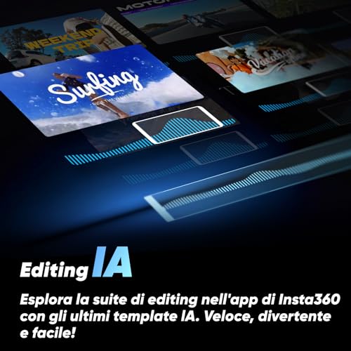 Insta360 Vlog Kit impermeabile stabilizzazione