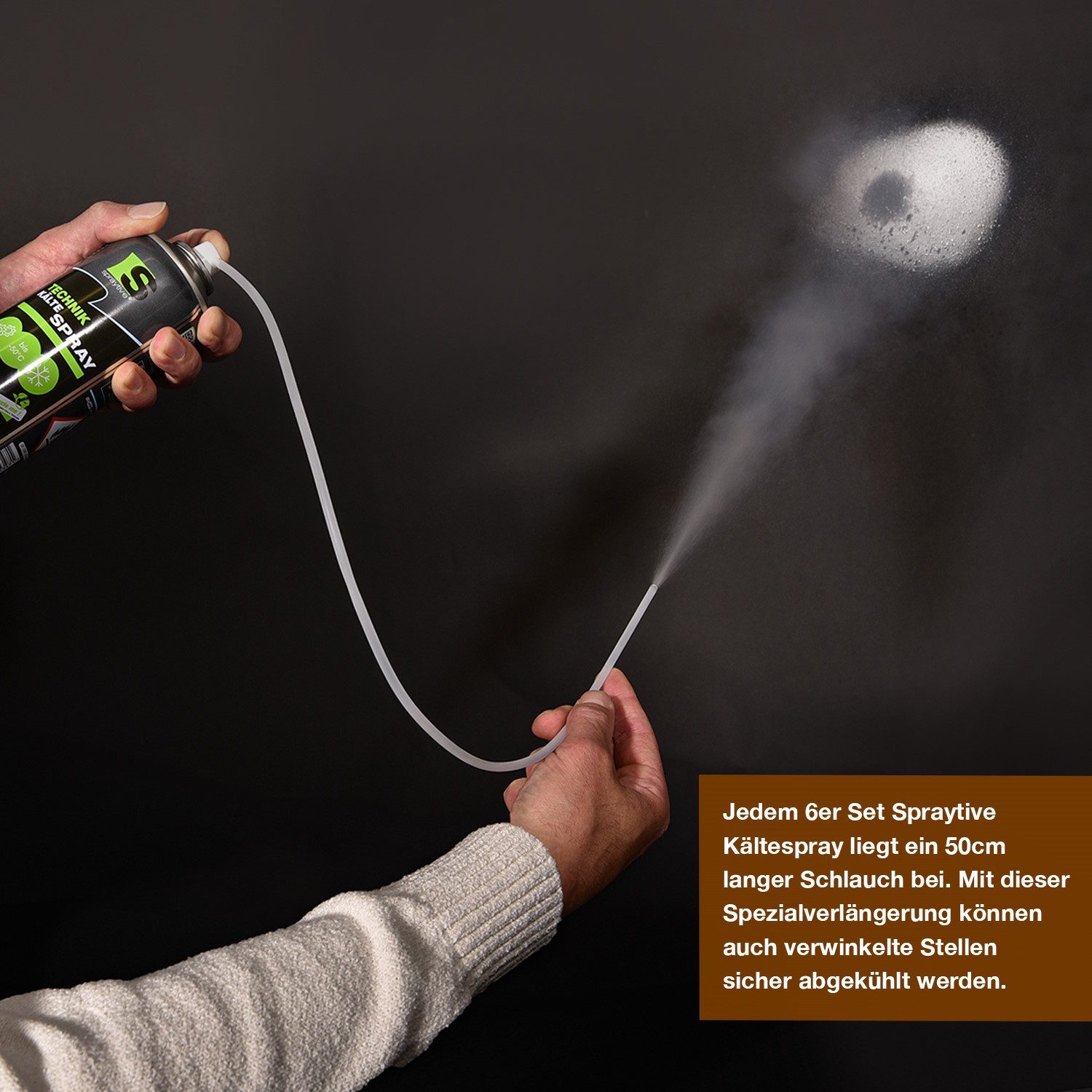 Kältemittel 12x 400ml Kältespray Werkstatt: Eisspray, Vereisungsspray bis -50°C