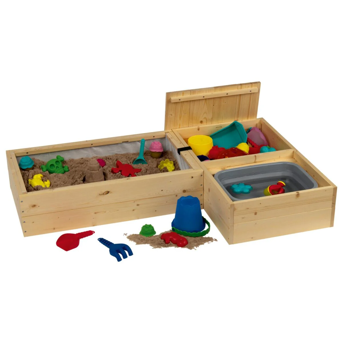 Playtive zandbak, met waterbassin - B-keus zeer goed