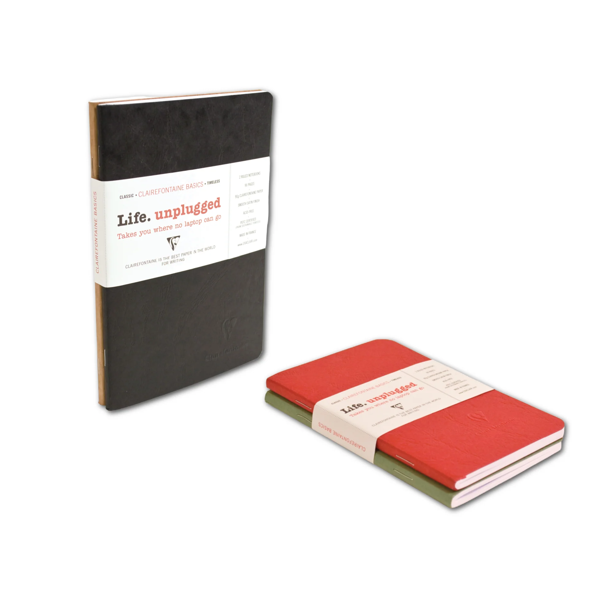 Clairefontaine Pocket Duo Notebooks - A7