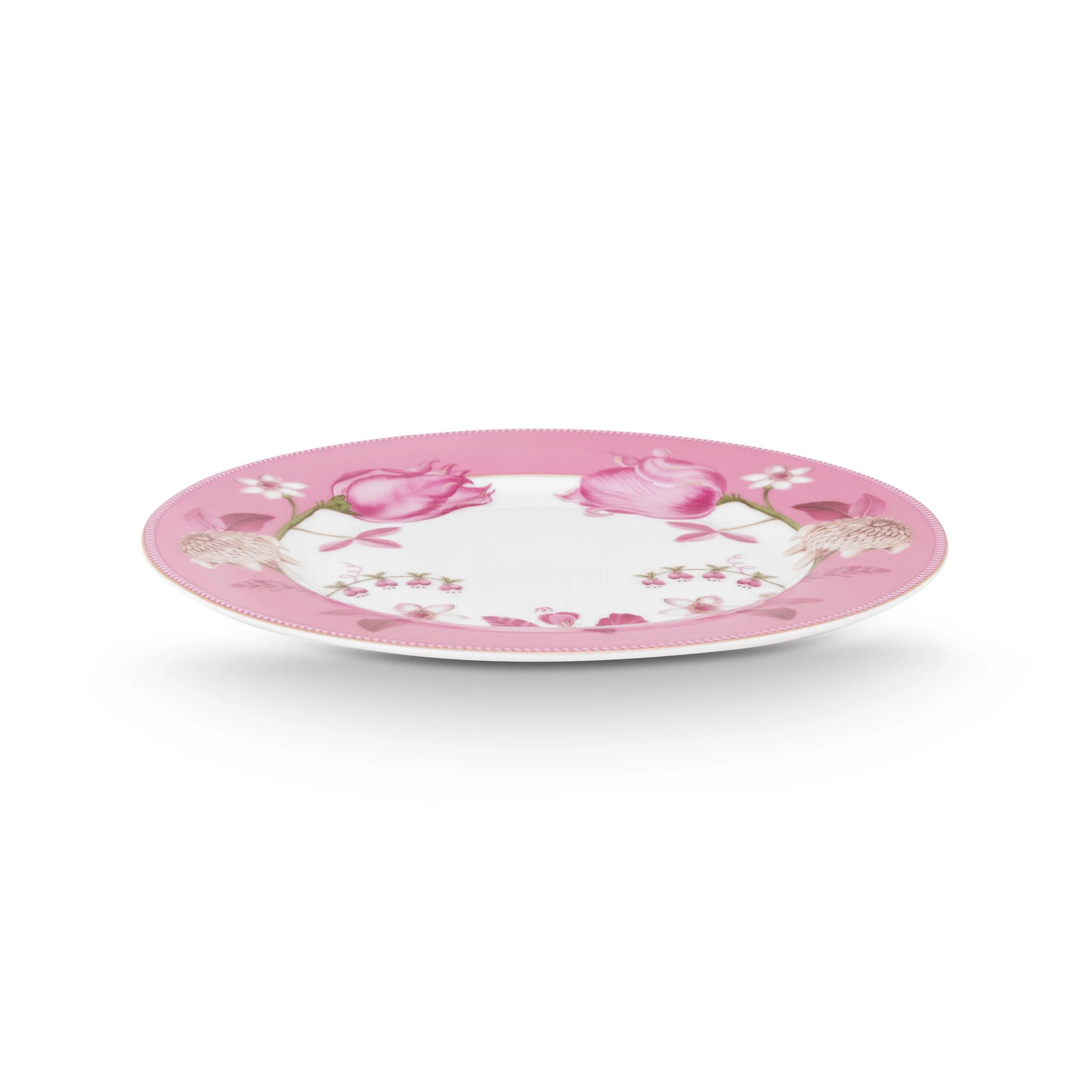 Plate Jolie Tulip Pink �C 23cm | Elegant & Durable Porcelain Tableware