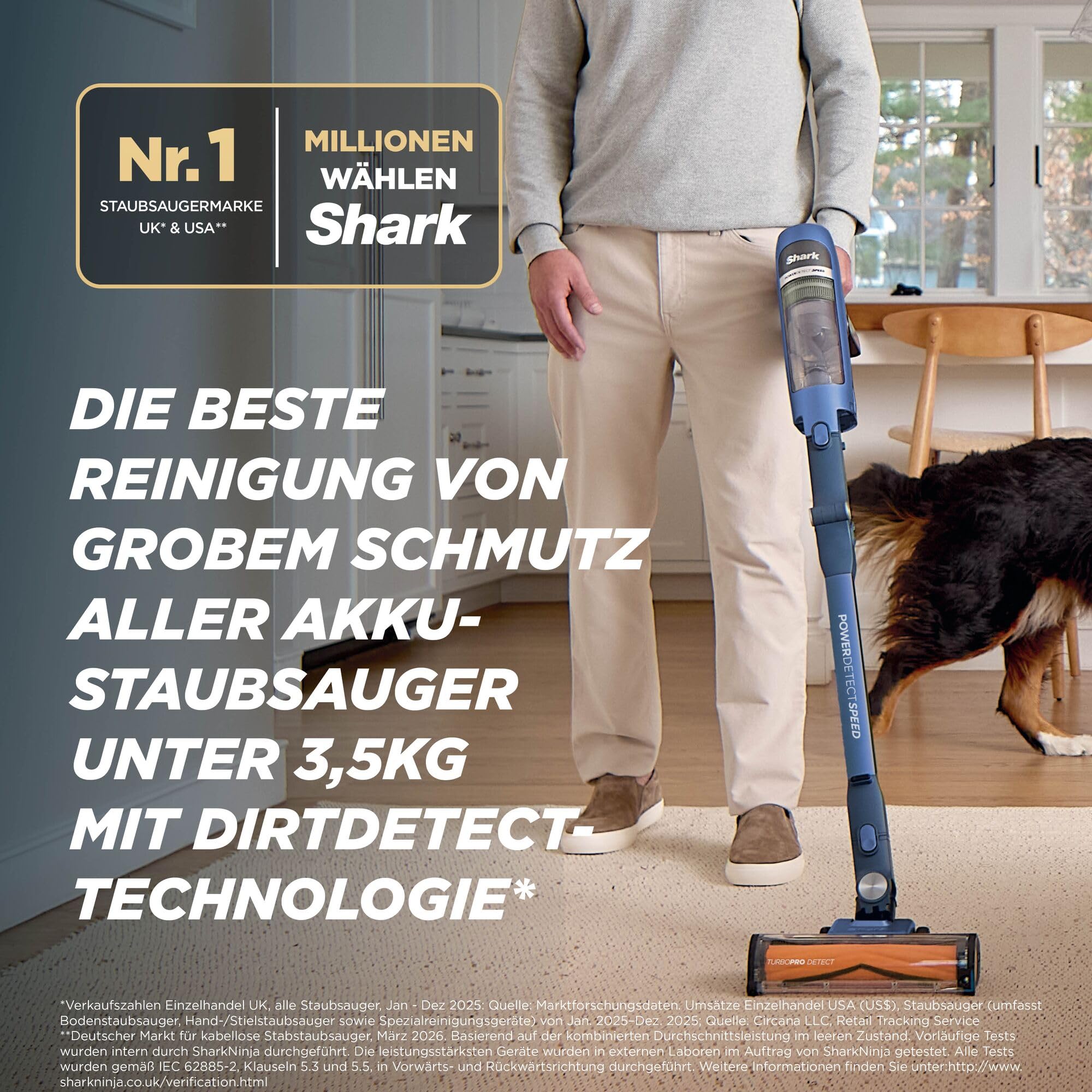 Akku-Staubsauger mit selbstentleerender Ladestation und HEPA-Filter, IA3241EUT, salbeigrau, bis zu 60 Minuten Laufzeit