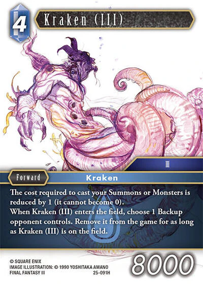 Kraken (III) - 25-091H