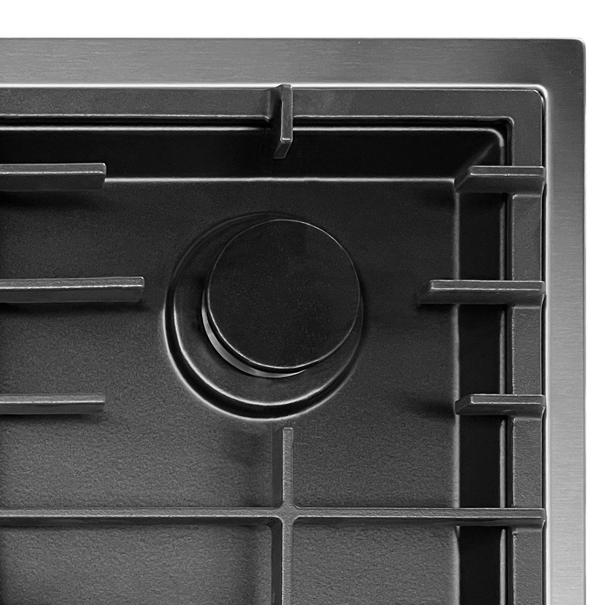 Gas-Kochfeld TX604VTGL 60 cm, Edelstahl - Schwarz 4,0 KW WOK, 4 Gasbrenner, Autark