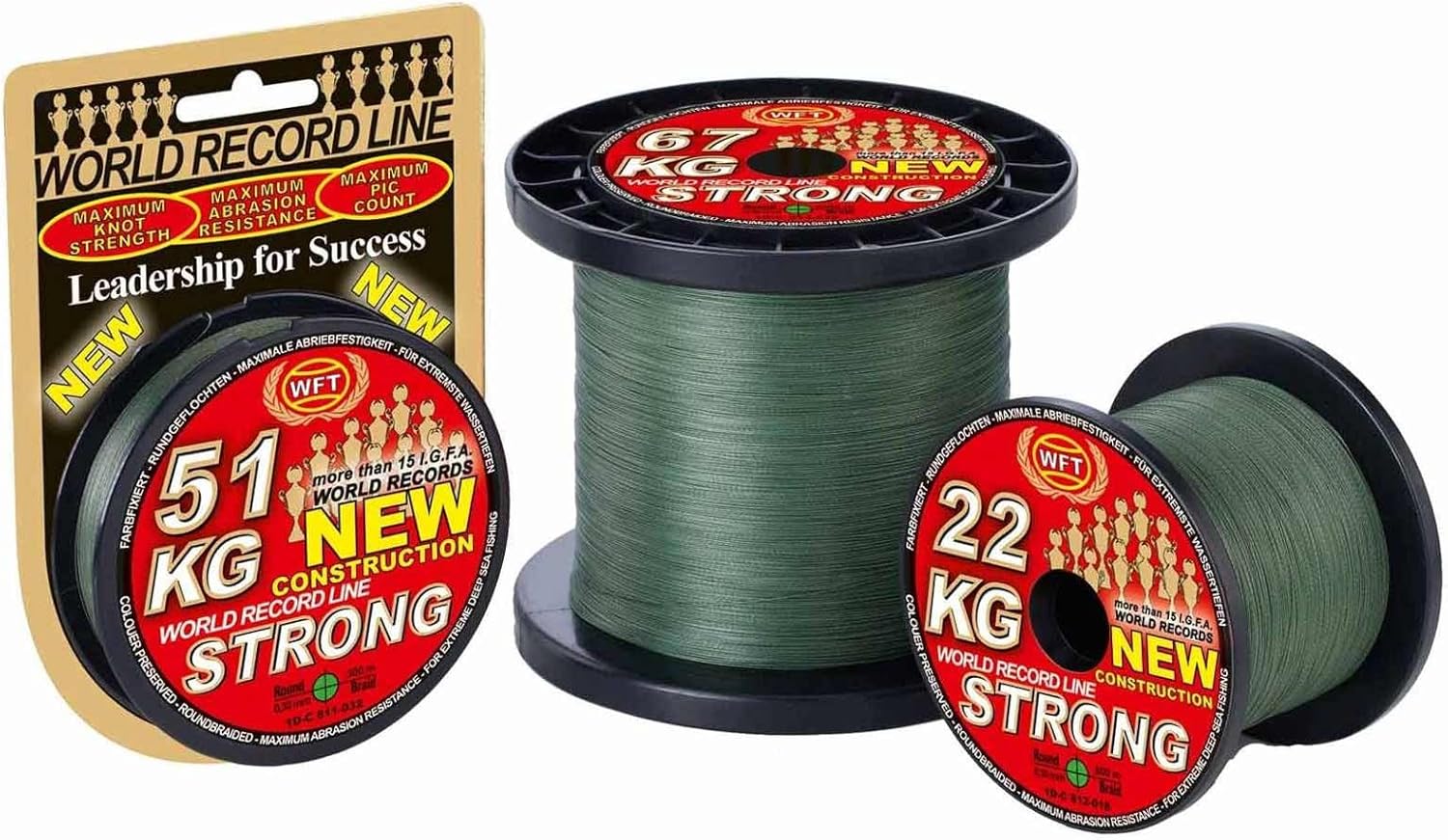 WFT New 15KG Strong Green 2000m