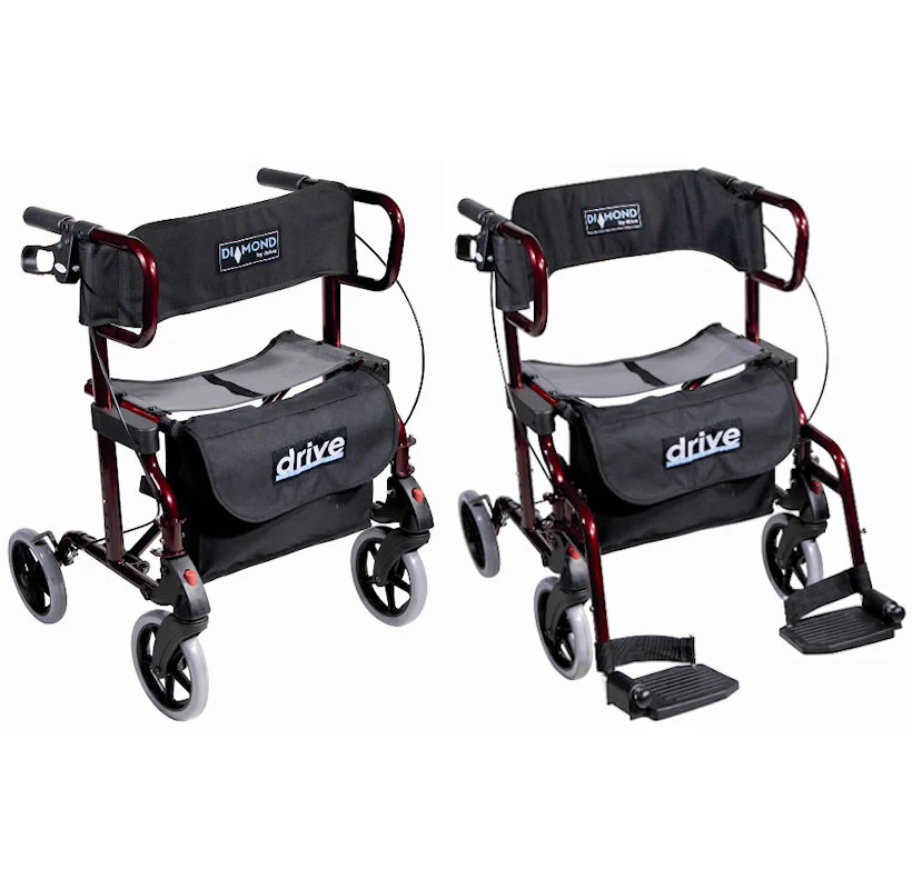 Rollmobil und Transportrollstuhl Diamond Deluxe