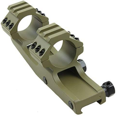 Green Blob Tactical Olive Drab Green 30mm / 1 inch Dual Ring Cantilever Scope Mount for Lasers, Flashlights, Nikon, Leupold, Vortex, Burris