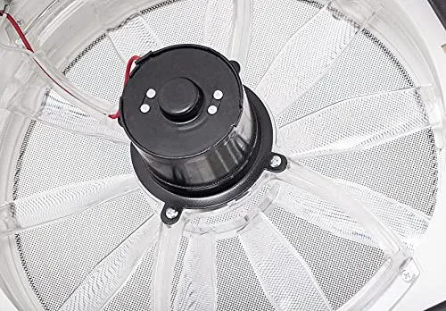 12V RV Roof Fan Vent 14'' 3 Speed Reversible Manual Lift Trailer Camper Van Lid