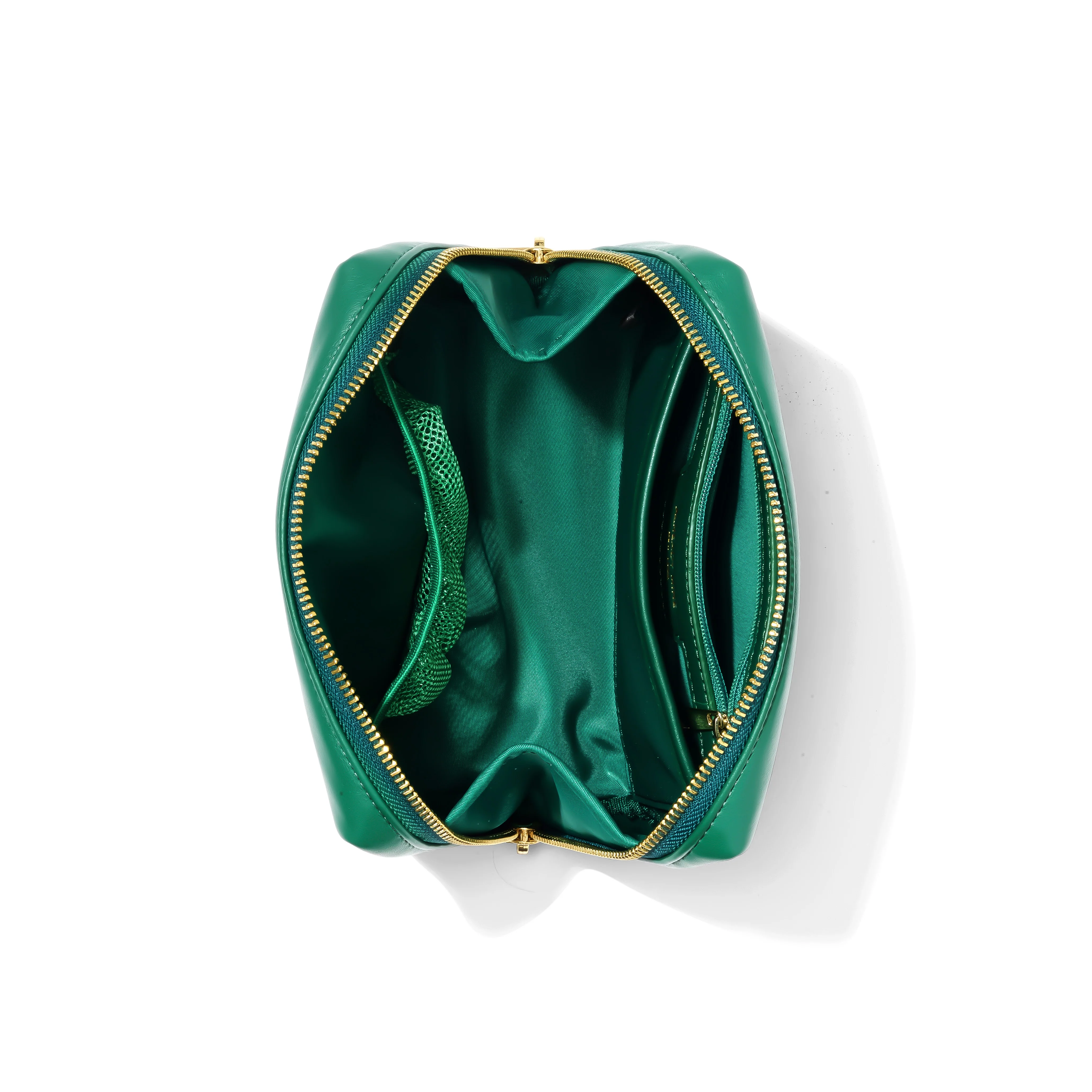 I AM WELL Wellness Pouch �C Emerald Green