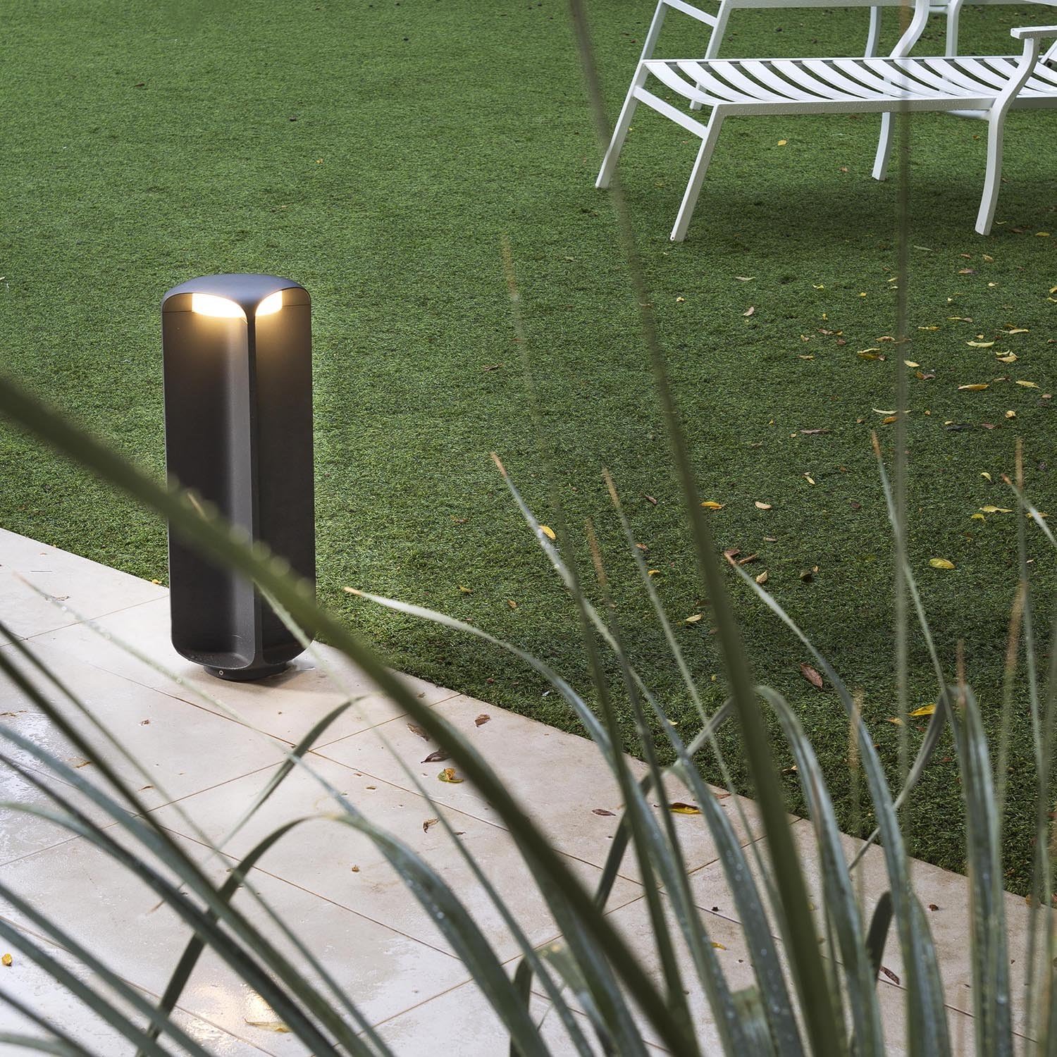 FARO BARCELONA 71214 - BU-OH 560 Signalleuchte dunkelgrau