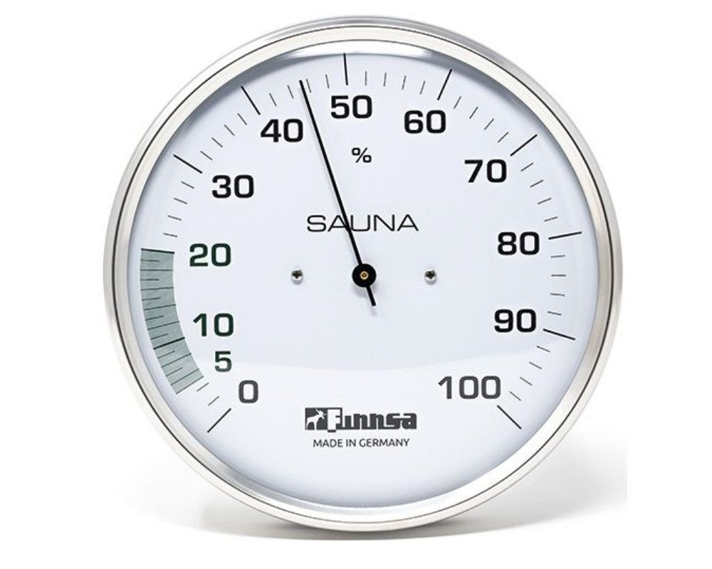 Hygrometer Sauna-Hygrometer mit 160 mm Skala