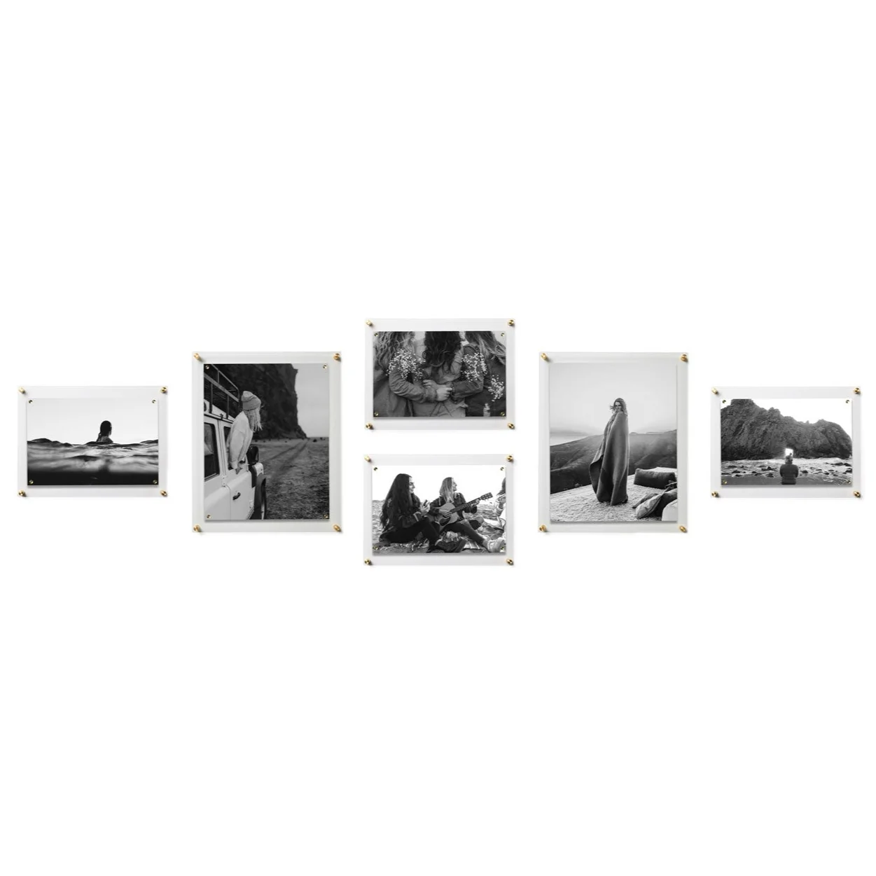 Gallery Wall Set of 6 Single Panel Wallscape