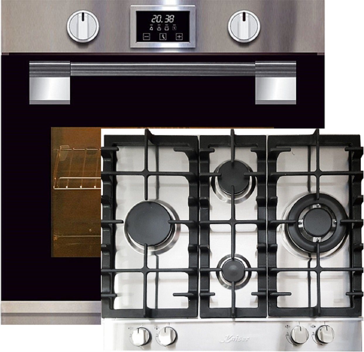 Backofen-Set EH 6337+KG 6364/