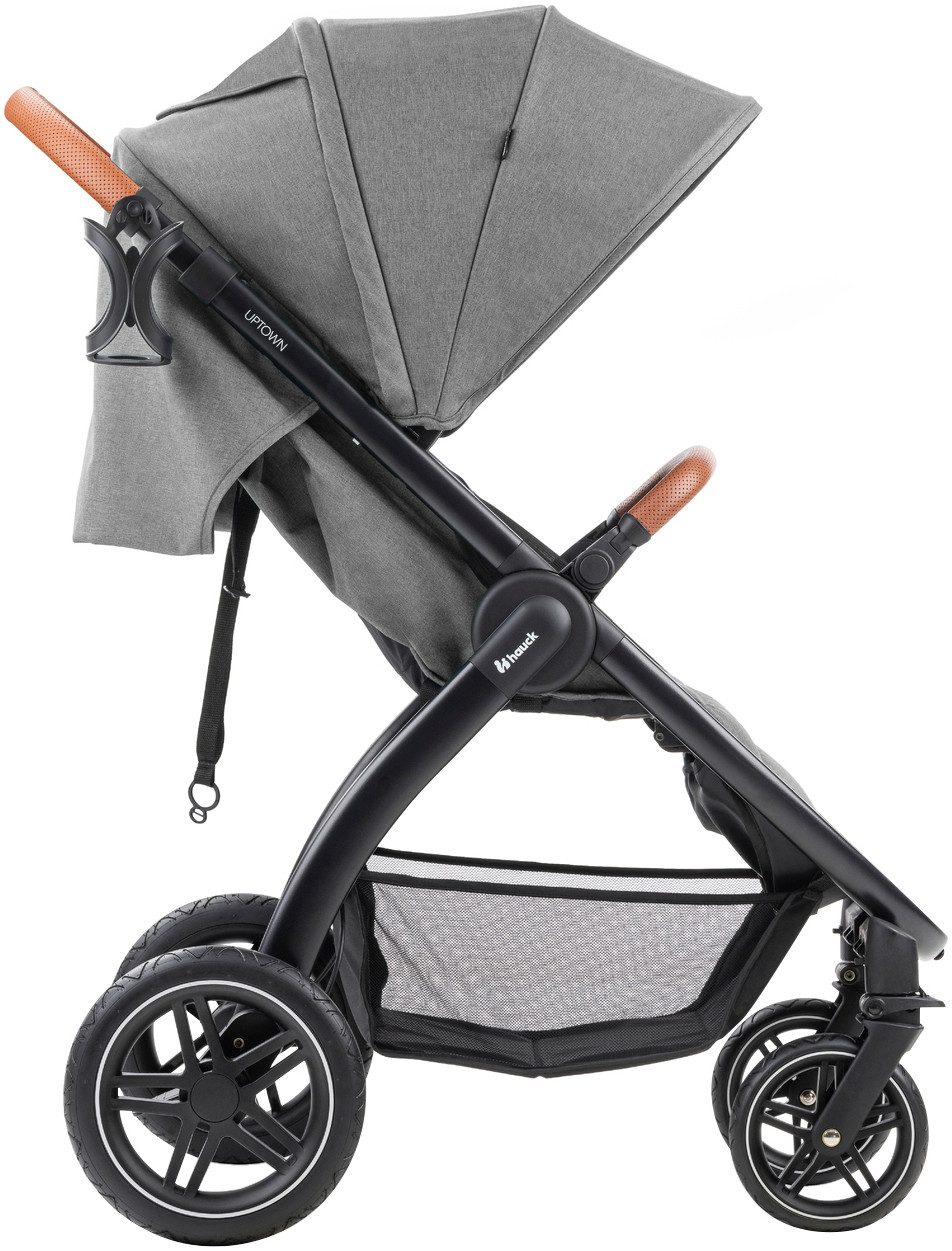 Kinder-Buggy Uptown, Black Melange Grey