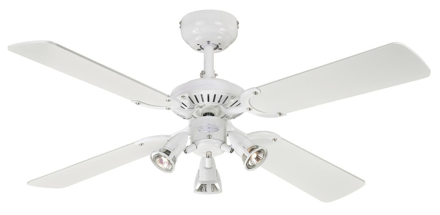 Deckenventilator Deckenventilator Princess Euro Weiß 105 cm mit Leuchte