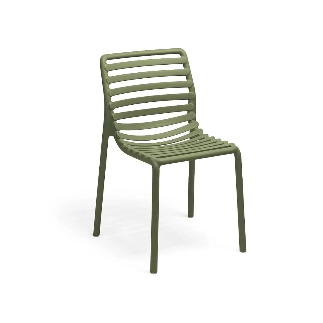 Doga Bistrot - Sedia da giardino senza braccioli