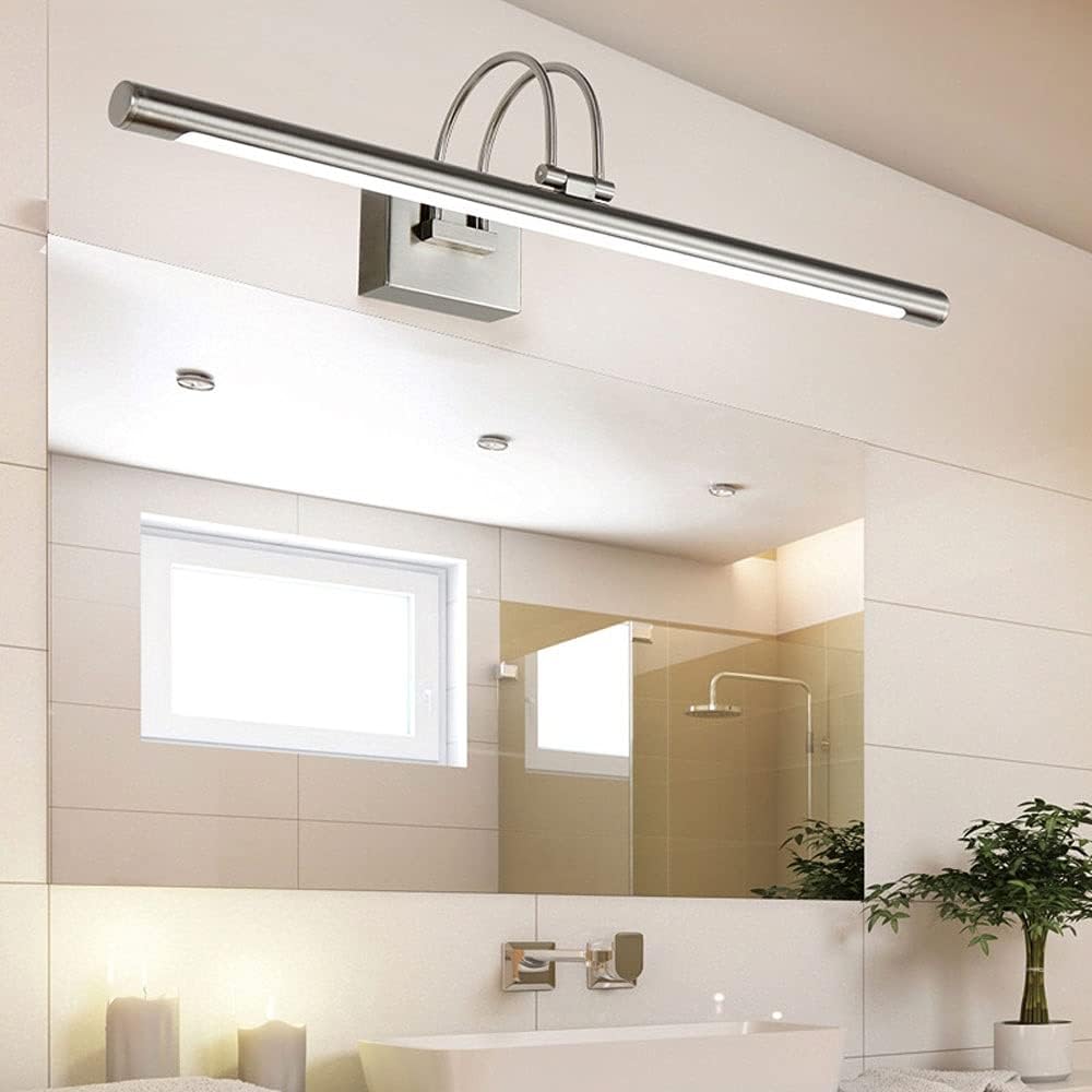 Led Spiegel Front Light, Wasserdichte Badezimmer Eitelkeit Lampe, Acryl Lampenschirm Make-Up Beleuchtung, Metall Eitelkeit Wand, Spiegel Schrank Toilettenleuchten/4000K
