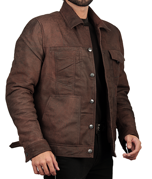 Mens Rip Wheeler Brown Jacket