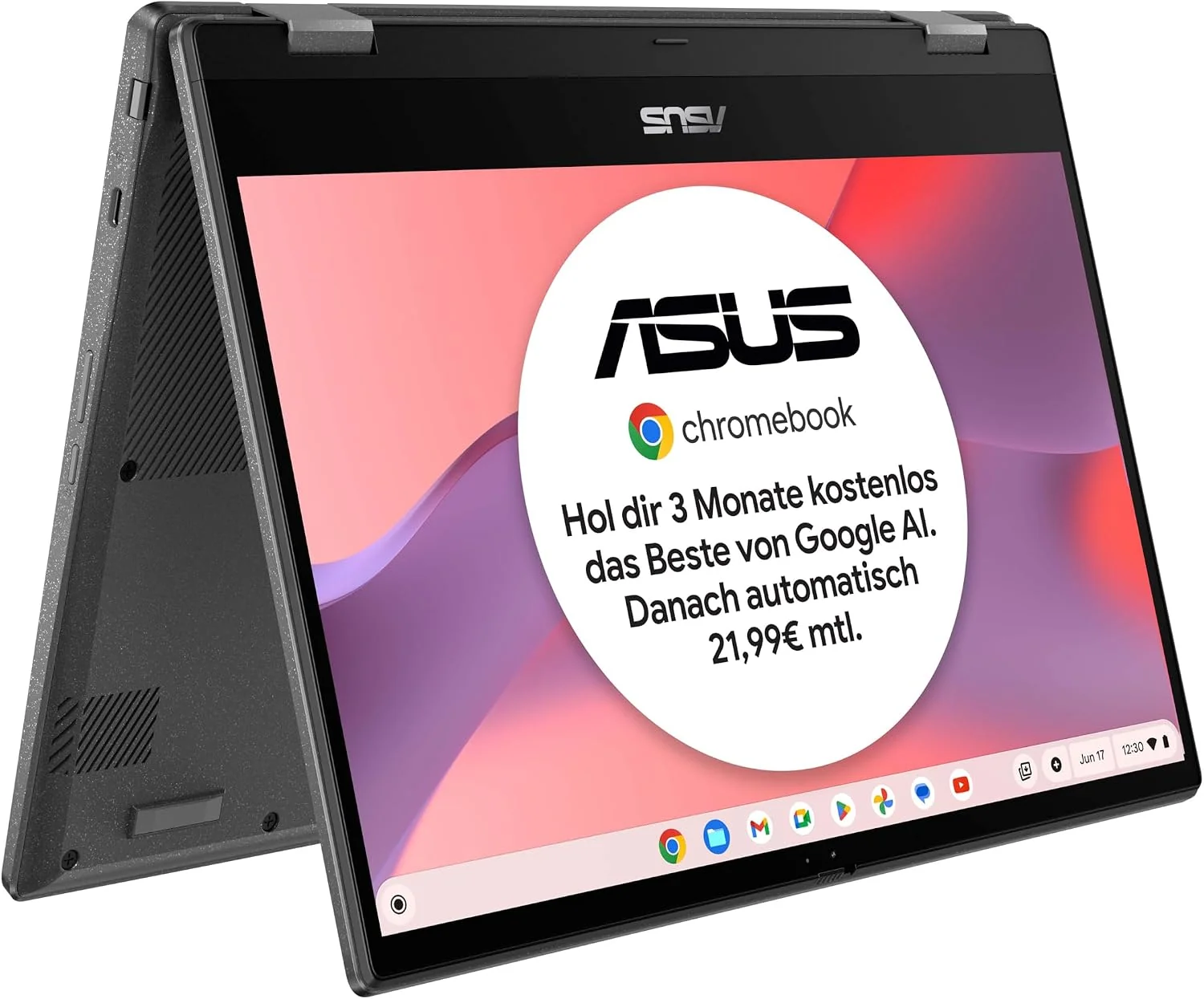ASUS Laptop, Grau, Chromebook Flip CM1