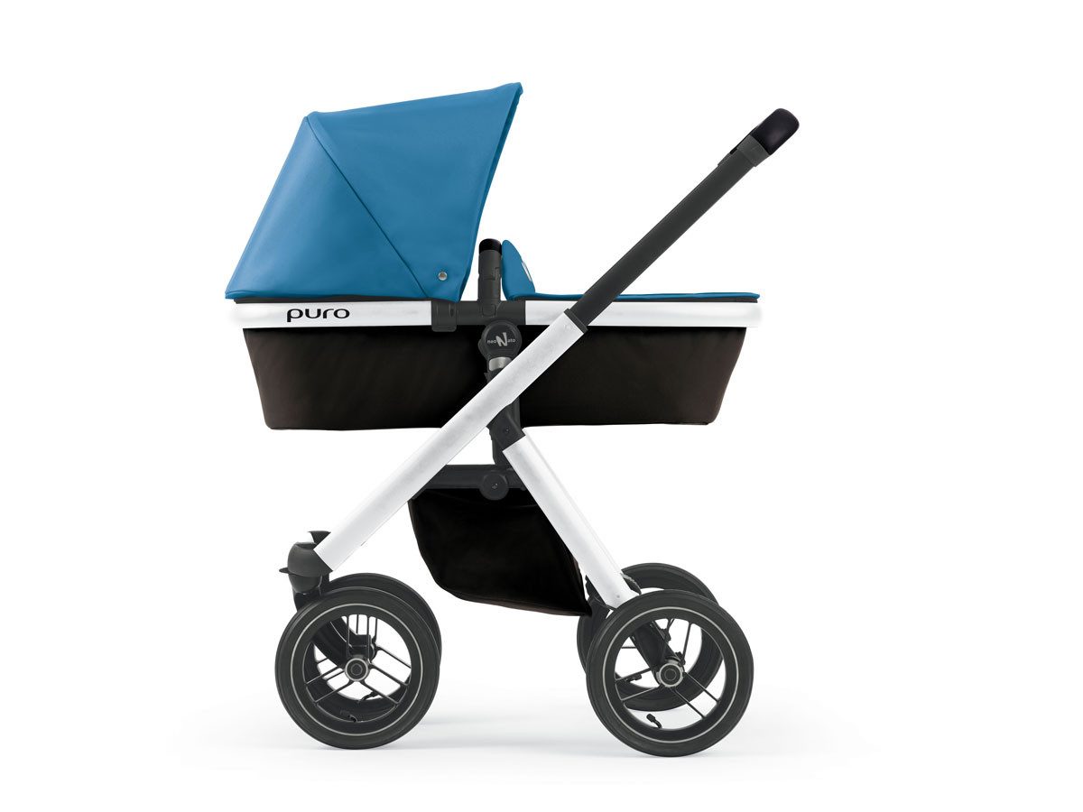 Kombi-Kinderwagen Puro Urban Kombi-Kinderwagen 2 in1 inkl. Regenschutz und Wickeltasche