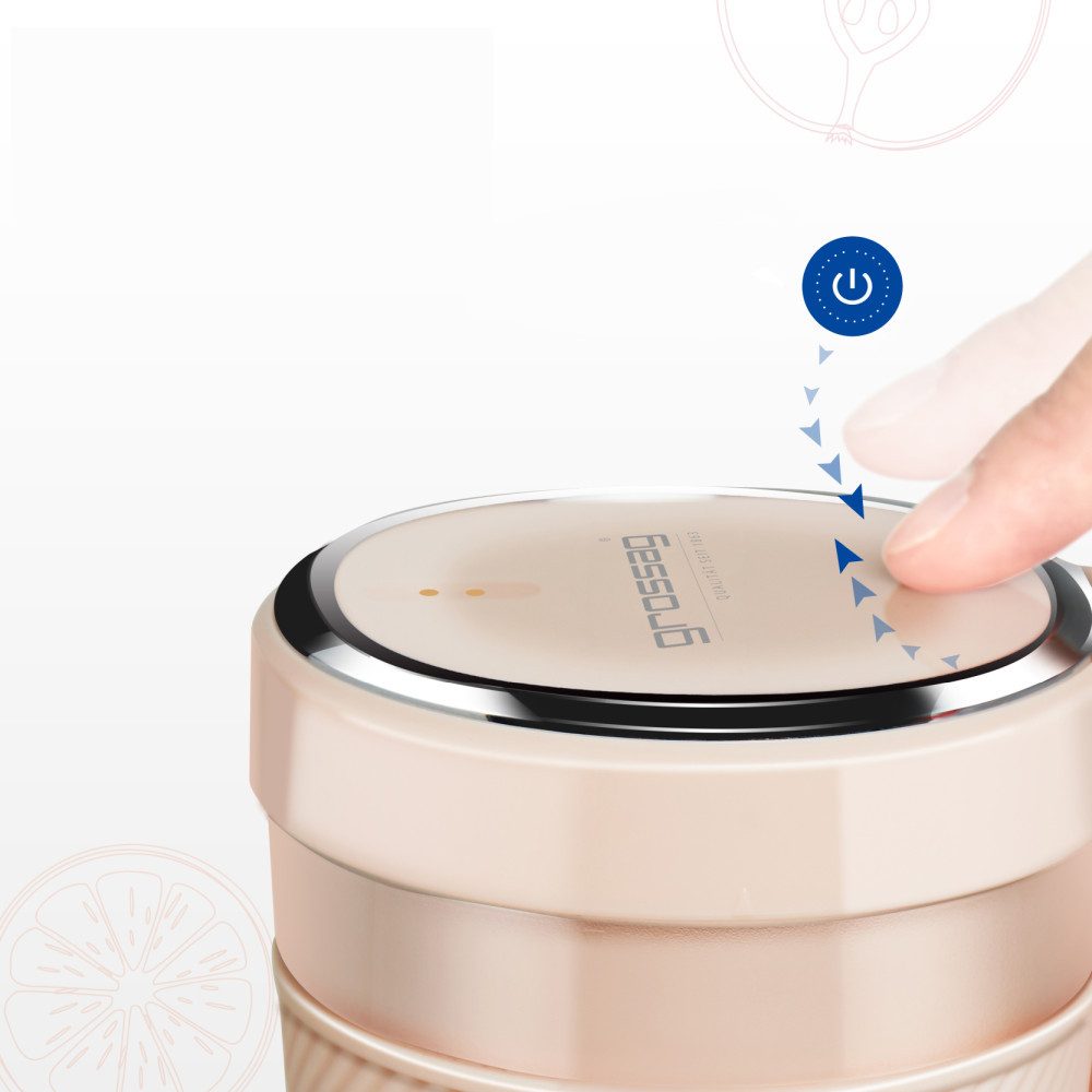 Akku-Smoothie-Maker Akku Smoothie Mixer to-go, 300ml, Blau, MX 10.09 (1381)
